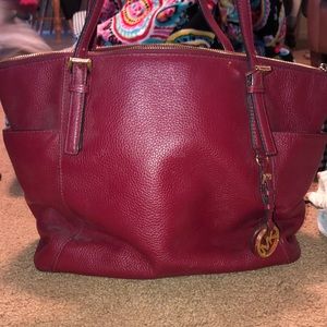 Michael Kors Red Medium Size Purse